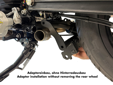 Center stand for Moto Guzzi V7 Special (2025-) black