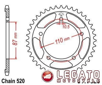 ZĘBATKA NAPĘDOWA JT TYŁ