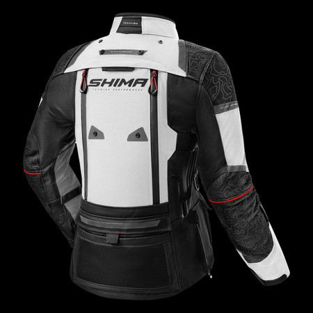 TRACKER LADY JKT LIGHT GREY Shima