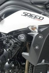 CRASHPADY AERO RG RACING TRIUMPH SPD TRPLE 11-/SPD TRIPLE S 16-/SPD TRIPLE R 16- BLACK