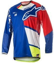 Bluza Alpinestars Techstar Venom Cross Enduro Czerwono/Fluo/Niebiesko/Żółta 2018