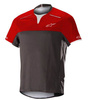 Koszulka rowerowa ALPINESTARS DROP PRO S/S JERSEY kolor czarny/czerwony