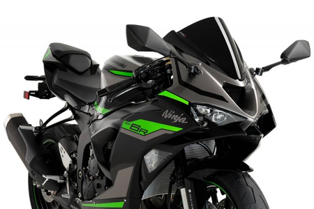 Szyba sportowa PUIG do Kawasaki ZX-6R Ninja 2024-2025 Czarny (N) 21831N
