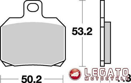 KLOCKI HAMULCOWE SBS 157 CT
