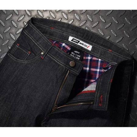 JEANSY MOTOCYKLOWE 4SR COOL BLACK