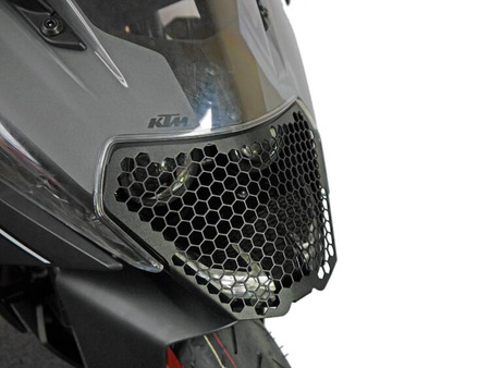 EP KTM RC 125 Head Light Guard (2014 - 2021) (PRN011966-01) - EVOTECH PERFORMANCE