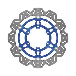 EBC Tarcza hamulcowa motocyklowa VR3107BLU VEE, niebieska