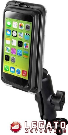 Uchwyt z wodoszczelnym futerałem AQUA BOX™ Pro 20 i5 do iPhone 5, 5c & 5s bez etui montowany w trzon widelca w motocyklu