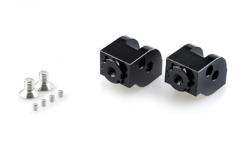 Mocowanie sportowych podnóżków PUIG 20242 (przód / tył, do przesunięcia) Czarny (N) 20242N