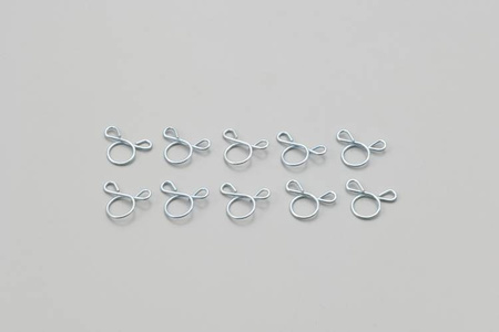 Opaska zaciskowa do wężyka paliwowego 9mm 10 szt/ zestaw    