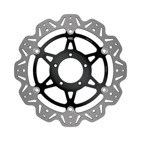 EBC Tarcza hamulcowa motocyklowa VR622BLK VEE, czarna
