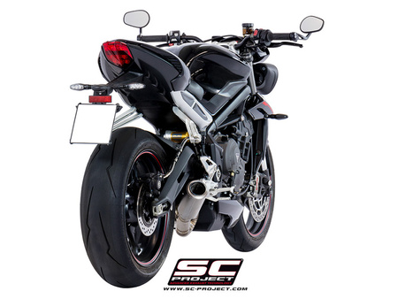 Tłumik końcowy SC Project CR-T Titanium Triumph Street Triple 765 2017-2019