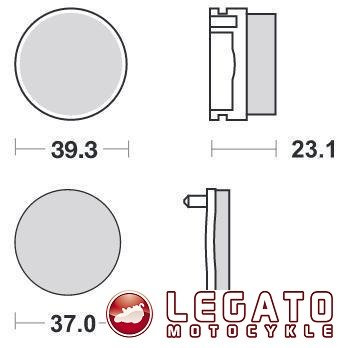 KLOCKI HAMULCOWE SBS 637 SI