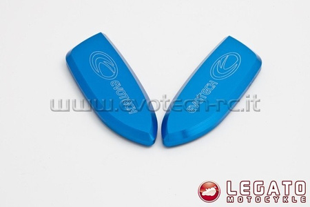 Zaślepki lusterek EVOTECH RC BMW niebieskie