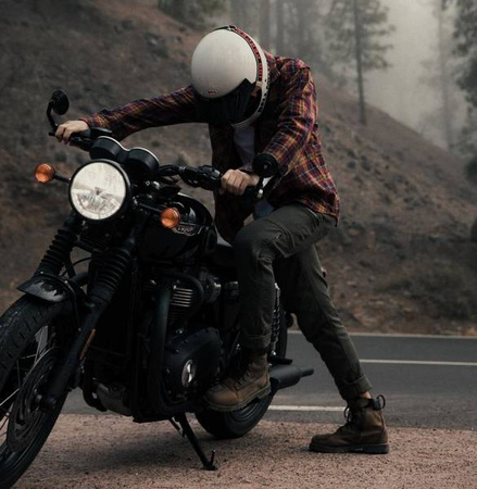 SPODNIE JEANS BROGER ALASKA II JOGGER FIT CARAMEL