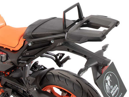 Alurack top case carrier black for KTM 390 Duke (2024-)