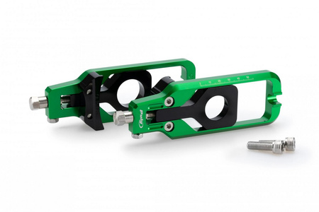 Napinacze łańcucha PUIG do Yamaha R1 2016-2020 Zielony (V) 20695V