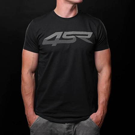 KOSZULKA MĘSKA T-SHIRT 4SR 3D BLACK
