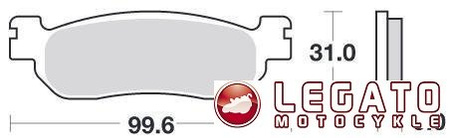 KLOCKI HAMULCOWE SBS 728 HF