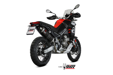 Mivv Tłumik końcowy DAKAR BLACK stal nierdzewna APRILIA TUAREG 660 2022-2025