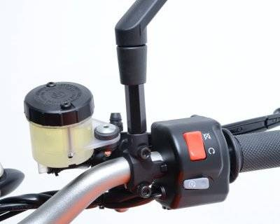 PRZEDŁUŻENIE LUSTERKA RG RACING BMW S1000R 14- / R NINE T BLACK