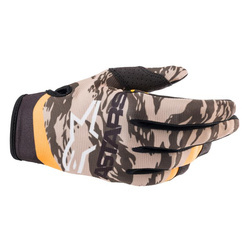 RĘKAWICE ALPINESTARS RADAR MILITARY SAND CAMO TANGERINE