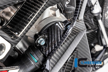 Pokrywa pompy wody do motocykla BMW M 1000 R (2023-2024) - czarna ILMBERGER CG.PUA.041.S119S