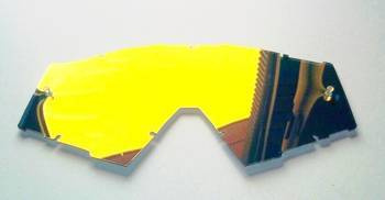 SZYBA DO GOGLI IMX SAND RED IRIDIUM ANTI-FOG ANTI-SCRATCH Z PINAMI TEAR-OFF