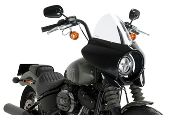 Owiewka PUIG Mirage do Harley Davidson Softail Street Bob FXBB 21-24 (Touring) Przezroczysty (W) 21332W