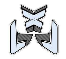 Tankpad PUIG Extreme do Yamaha XSR700 (trzyczęściowy) Karbonowy (C) 9300C