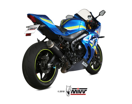 Mivv Tłumik końcowy GP PRO BLACK stal nierdzewna SUZUKI GSX-R 1000 2017-2020