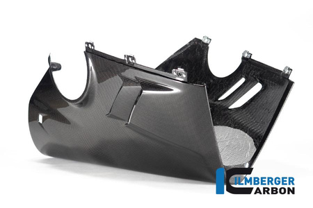 Osłona dolna bellypan do wysokiego wydechu - połysk do motocykla DUCATI Panigale V4 / V4 S Racing (od 2022) ILMBERGER VEU.030.V4R2G.K