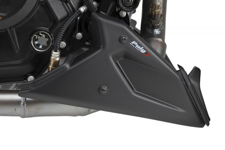 Spoiler silnika PUIG do KTM 390 Duke 21-25 Czarny mat (J) 22469J
