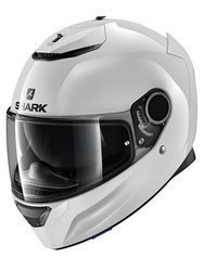 Kask motocyklowy integralny Shark Spratan Blank biały