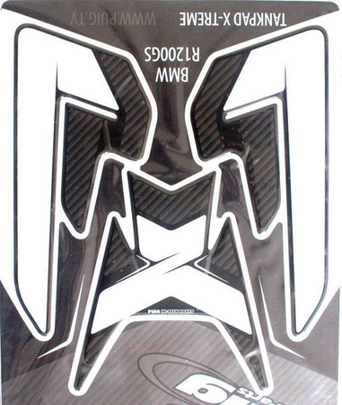 Tankpad PUIG Extreme do BMW R1200GS 13-16 (trzyczęściowy) Karbonowy (C) 8434C