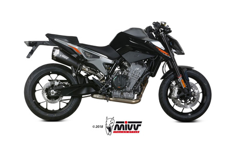 Mivv Tłumik końcowy DELTA RACE BLACK stal nierdzewna KTM 790 DUKE 2018-2020