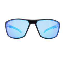 OKULARY RED BULL SPECT RAZE BLACK - SZKŁA SMOKE WITH BLUE MIRROR POL