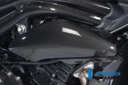 Panel boczny nad chłodnicą wodną (prawy) - carbon Triumph Speed Triple (2011-now) ILMBERGER SKR.018.TRSPT.K