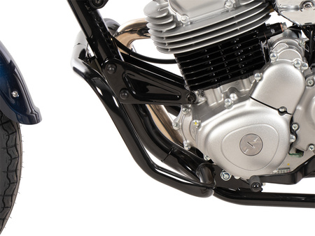 Engine protection bar black shine for Kawasaki W230 / Meguro S1 (2025-)