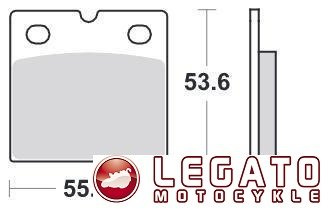 KLOCKI HAMULCOWE SBS 506 HS