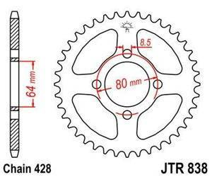 ZĘBATKA NAPĘDOWA JT TYŁ