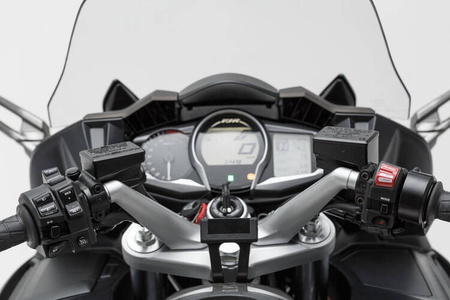 MOCOWANIE GPS NA KIEROWNICĘ SW-MOTECH YAMAHA FJR 1300 (04-) BLACK