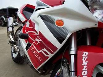 CRASHPADY CLASSIC RG RACING YAMAHA YZF750 95- WHITE