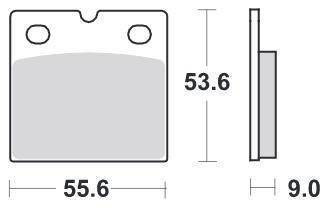 KLOCKI HAMULCOWE SBS 506 HF