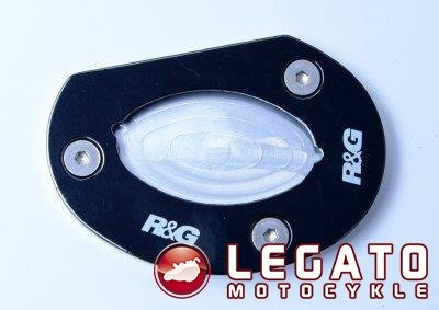 ELEMENT NÓŻKI - KICKSTAND SHOE TRIUMPH 1050 SPEED TRIPLE 11- SILVER