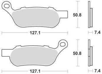 KLOCKI HAMULCOWE SBS 556 LS