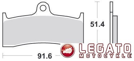KLOCKI HAMULCOWE SBS 676 HF