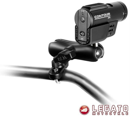 Uchwyt montowany do ramy kierownicy z głowicą obrotową do montażu kamery lub aparatu