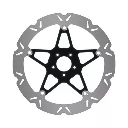 EBC Tarcza hamulcowa motocyklowa przednia pływająca 381mm/15" Oversize Vee Rotor z czarnym środekiem - 5mm