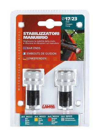 90325 SU-4 uniwersalne ciężarki kierownicy 17/23 mm.  - aluminium